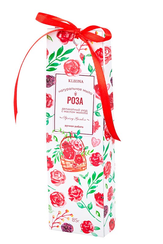 Натуральное мыло Роза (подарочное)