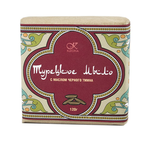 Турецкое мыло с маслом черного тмина